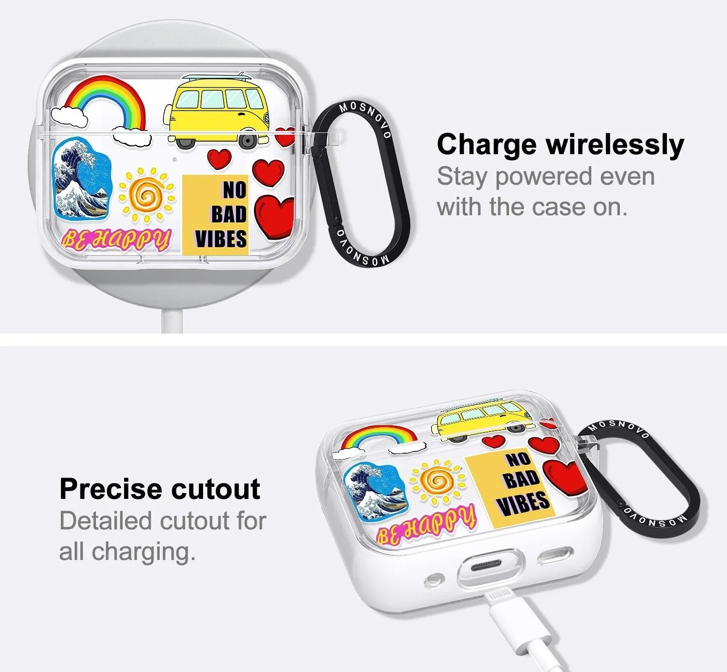 Happy Vibes AirPods Pro 2 Case (2nd Generation)