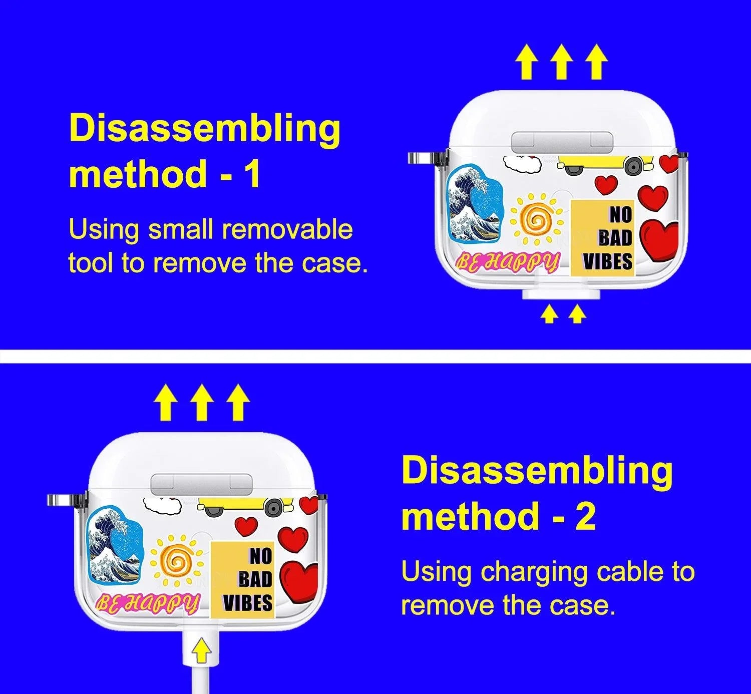 Happy Vibes AirPods Pro 2 Case (2nd Generation)