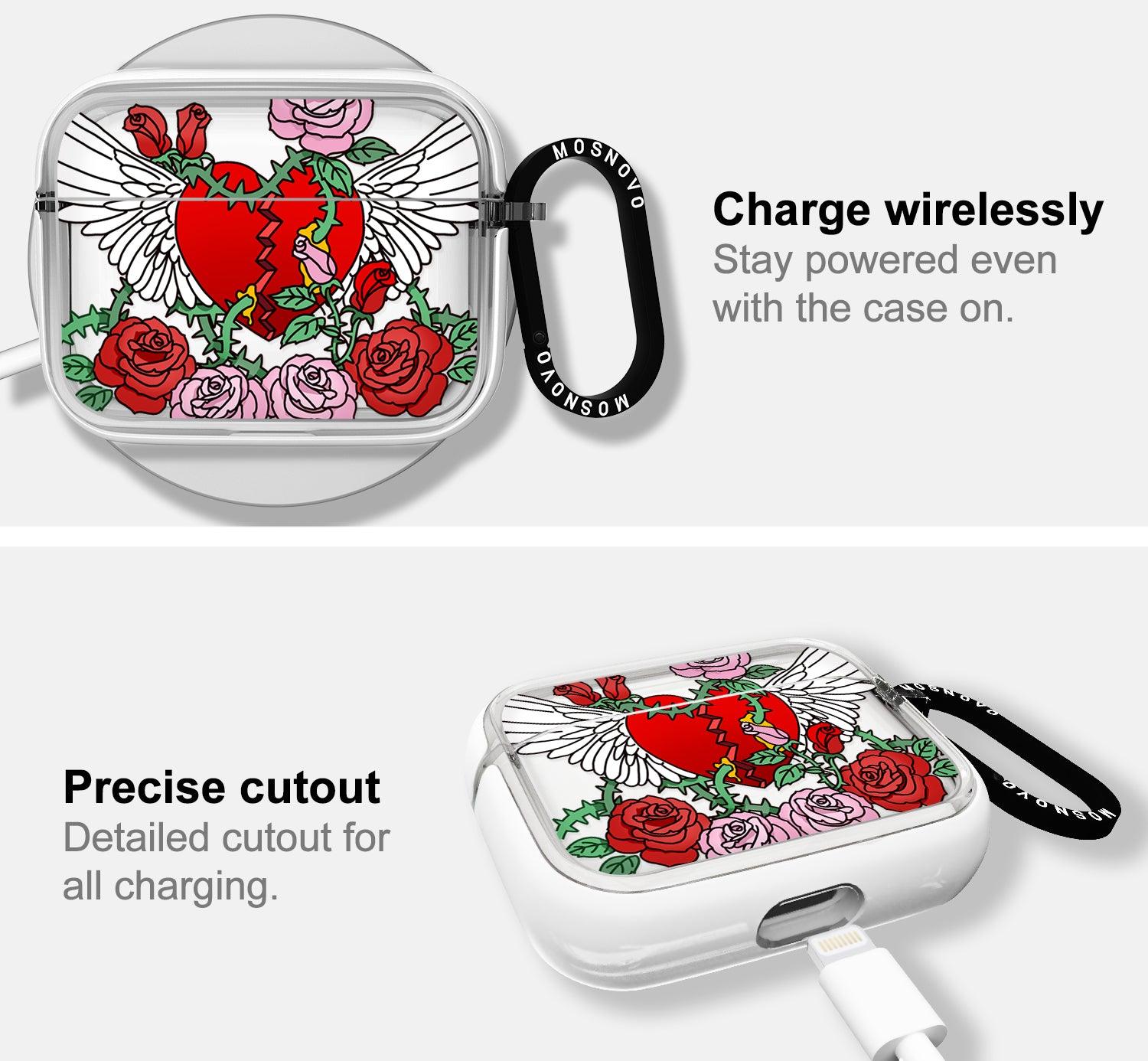Wing Heart AirPods Pro Case - MOSNOVO