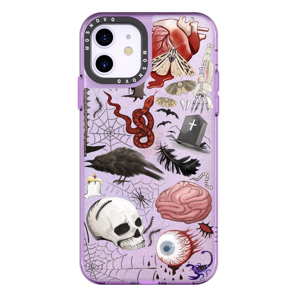 Hell Glitter Phone Case - iPhone 11 Case - MOSNOVO