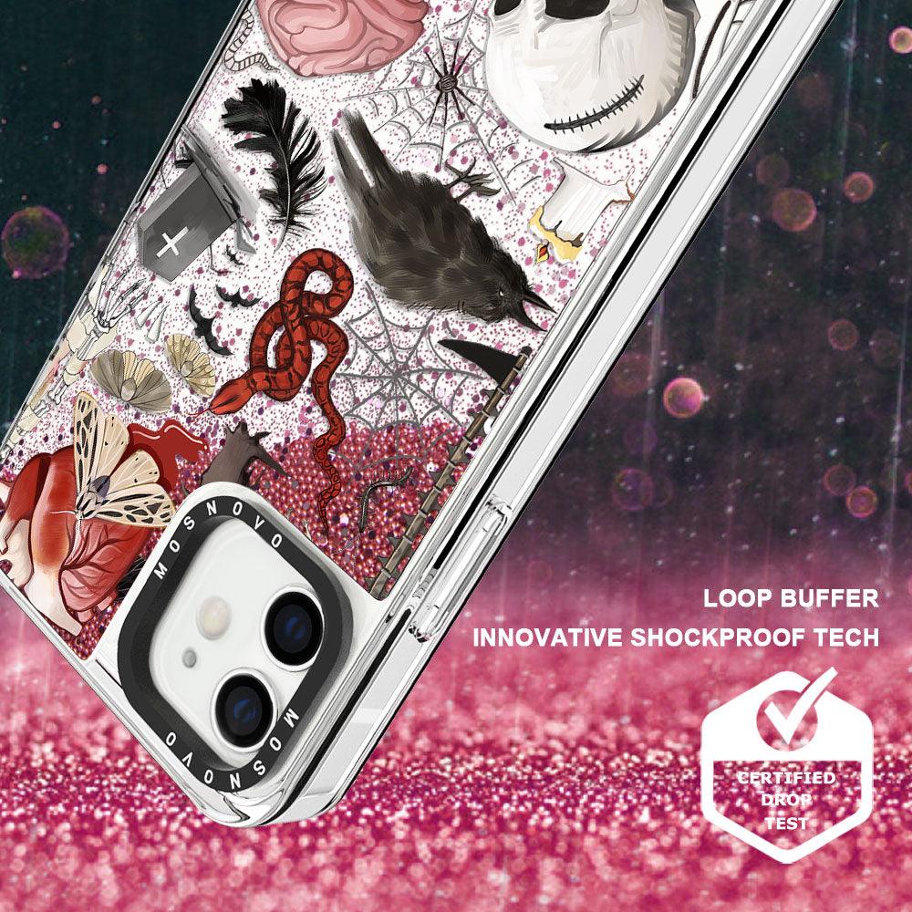 Hell Glitter Phone Case - iPhone 12 Mini Case - MOSNOVO