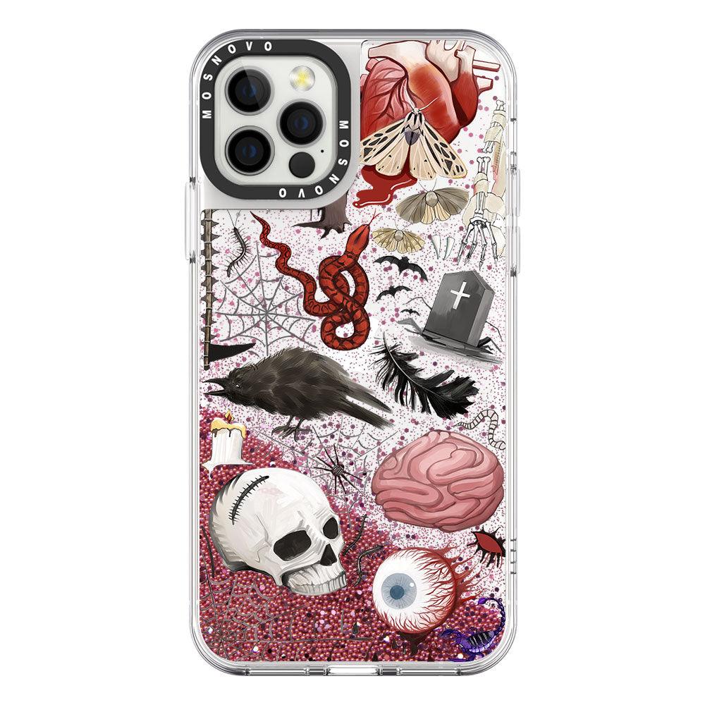 Hell Glitter Phone Case - iPhone 12 Pro Max Case - MOSNOVO
