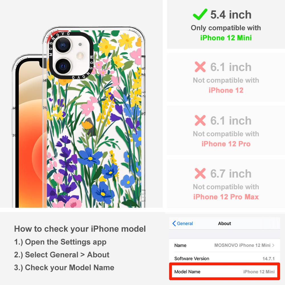 Hello Spring Phone Case - iPhone 12 Mini Case - MOSNOVO