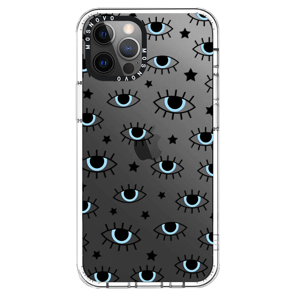 Hippie Eye Phone Case - iPhone 12 Pro Case - MOSNOVO