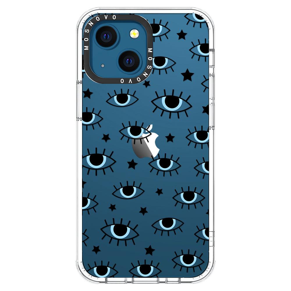 Hippie Eye Phone Case - iPhone 13 Case - MOSNOVO