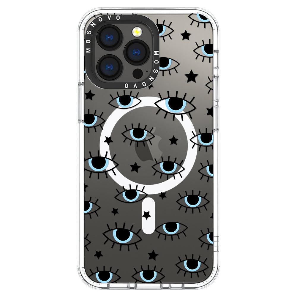 Hippie Eye Phone Case - iPhone 13 Pro Case - MOSNOVO