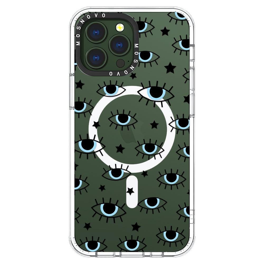 Hippie Eye Phone Case - iPhone 13 Pro Max Case - MOSNOVO