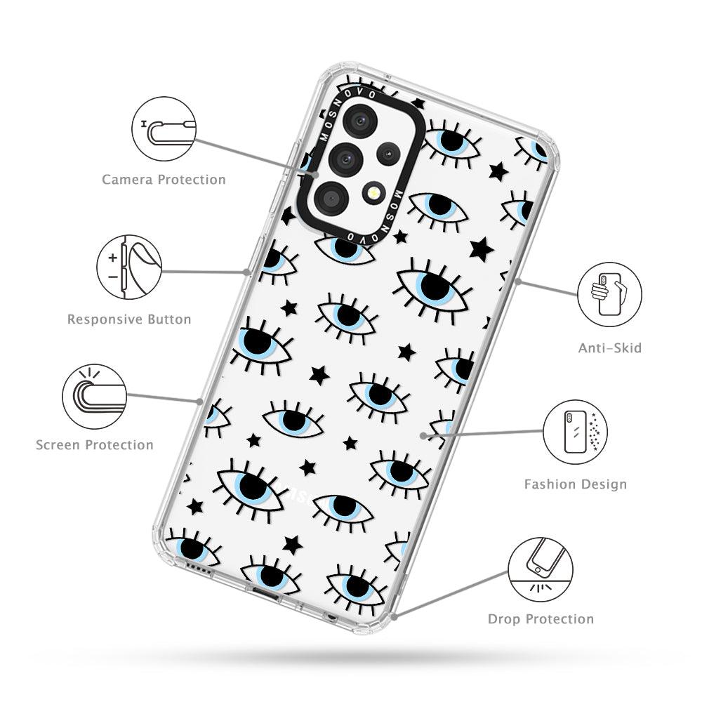 Hippie Eye Phone Case - Samsung Galaxy A52 & A52s Case - MOSNOVO