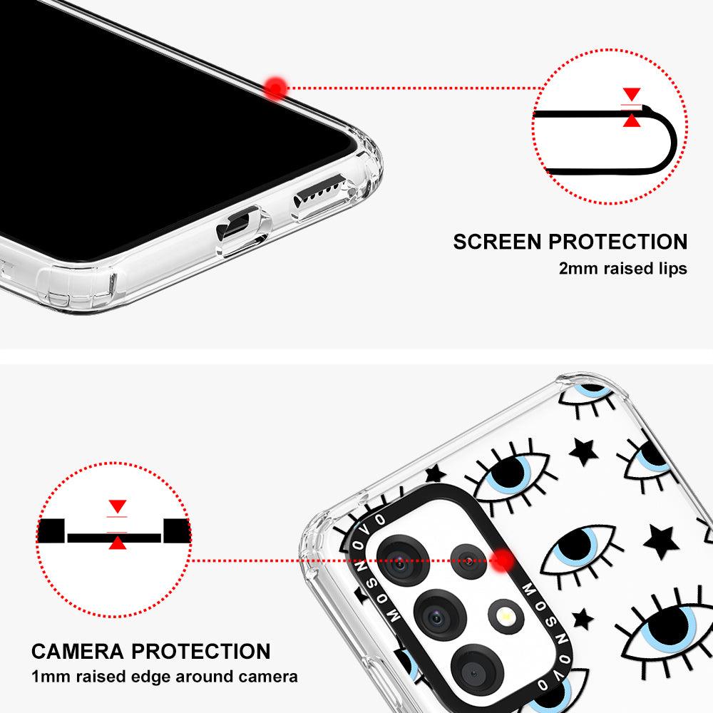 Hippie Eye Phone Case - Samsung Galaxy A53 Case - MOSNOVO