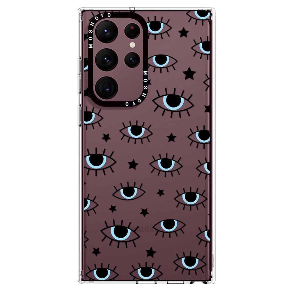 Hippie Eye Phone Case - Samsung Galaxy S22 Ultra Case - MOSNOVO