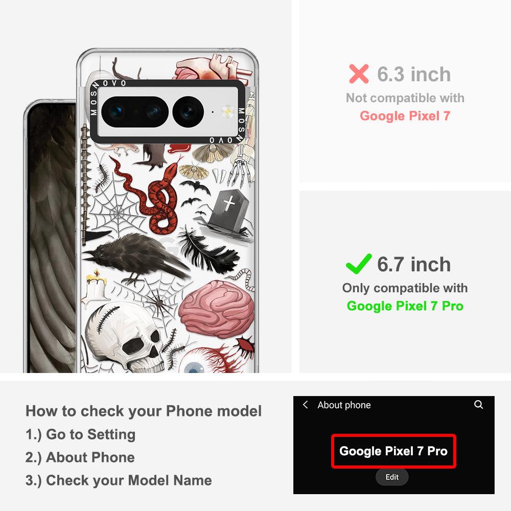 Horror Phone Case - Google Pixel 7 Pro Case - MOSNOVO