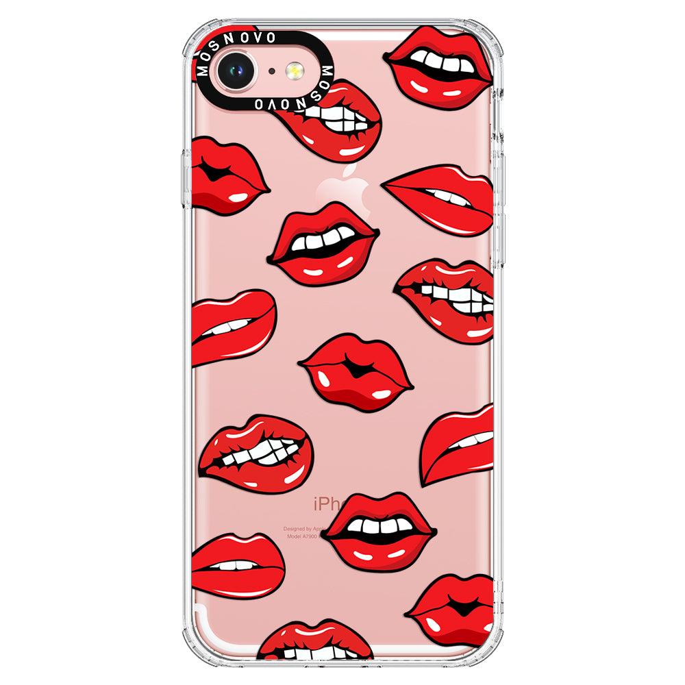 Hot Lips Phone Case - iPhone 7 Case - MOSNOVO