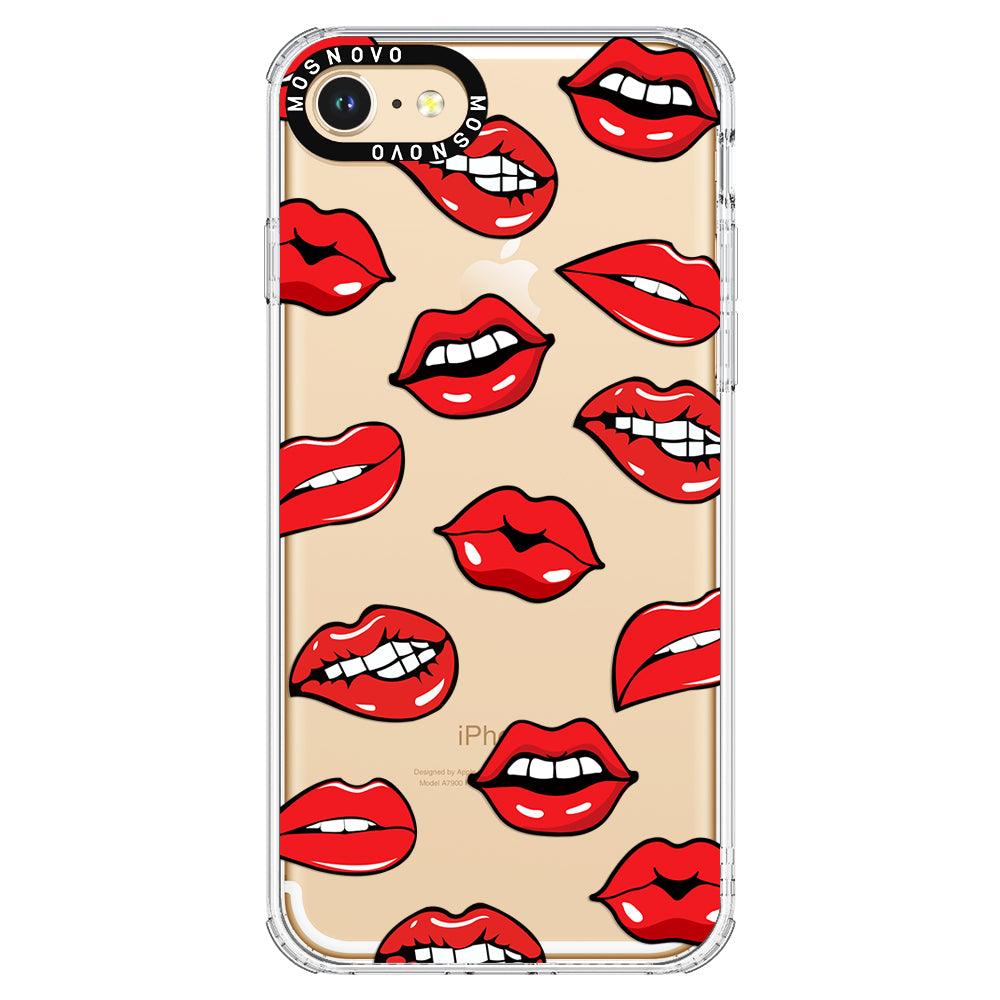 Hot Lips Phone Case - iPhone 7 Case - MOSNOVO