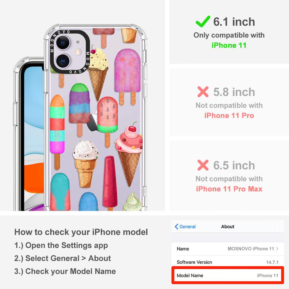 Ice Cream Phone Case - iPhone 11 Case - MOSNOVO