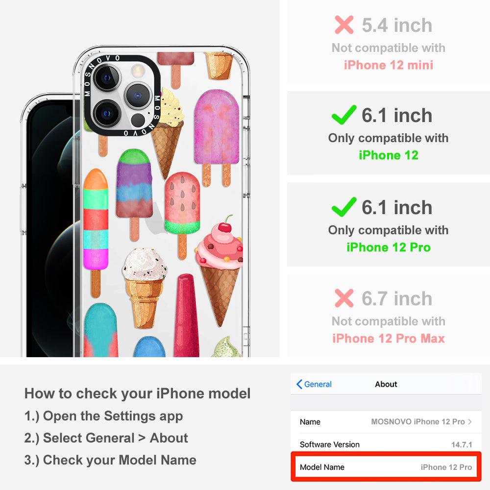 Ice Cream Phone Case - iPhone 12 Pro Case - MOSNOVO