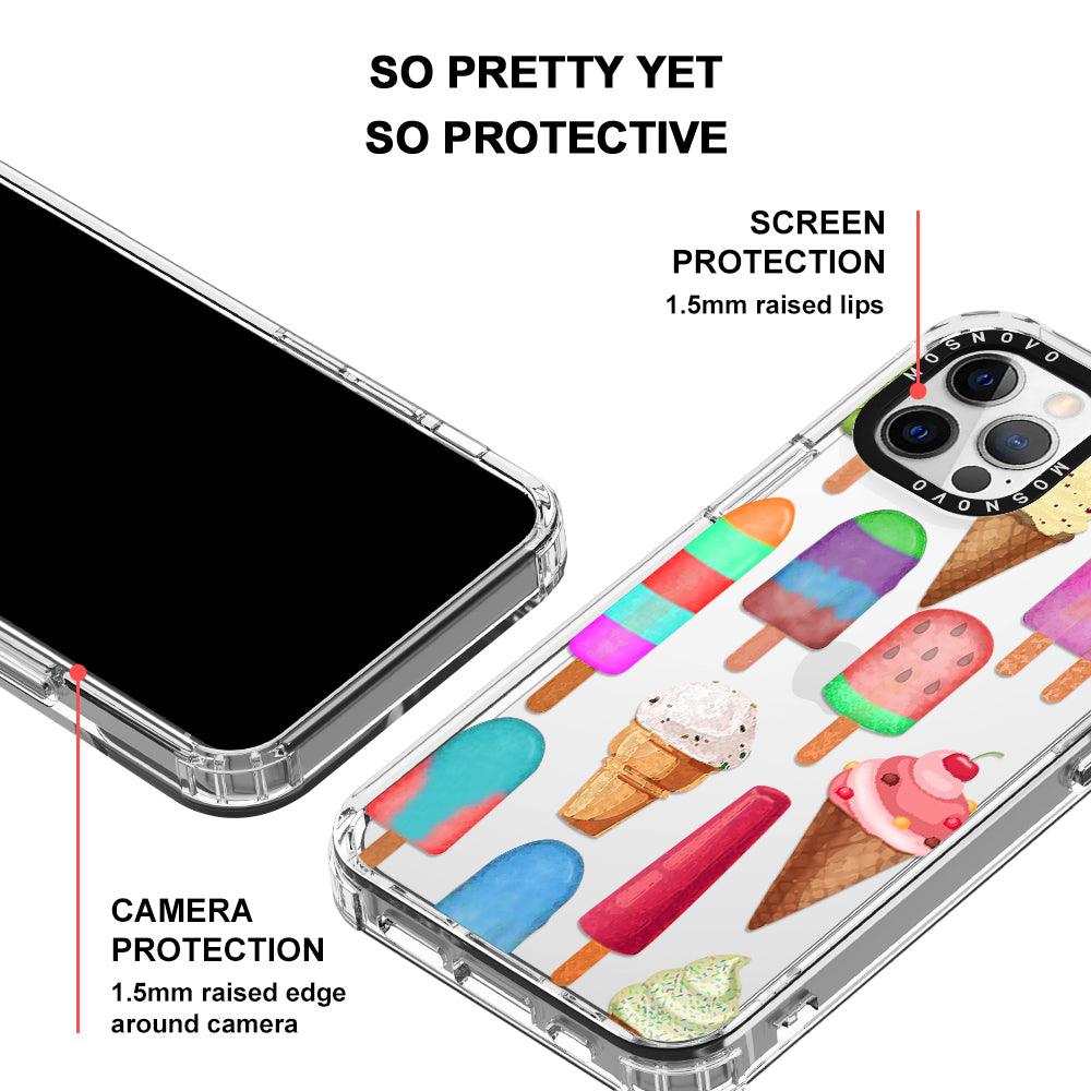 Ice Cream Phone Case - iPhone 12 Pro Max Case - MOSNOVO