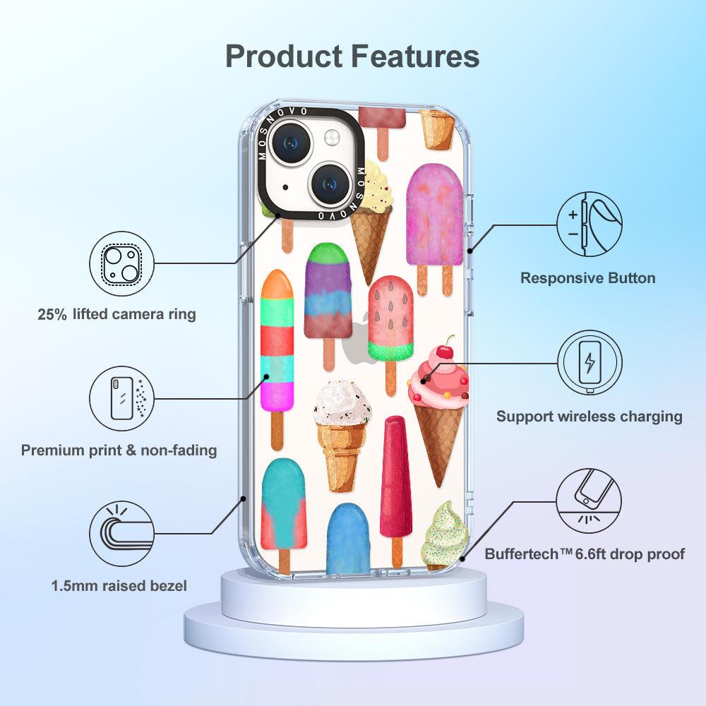 Ice Cream Phone Case - iPhone 14 Case - MOSNOVO