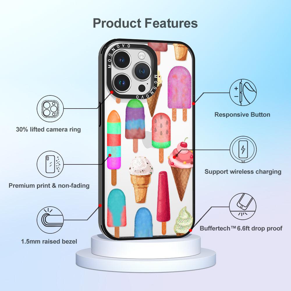 Ice Cream Phone Case - iPhone 14 Pro Max Case - MOSNOVO