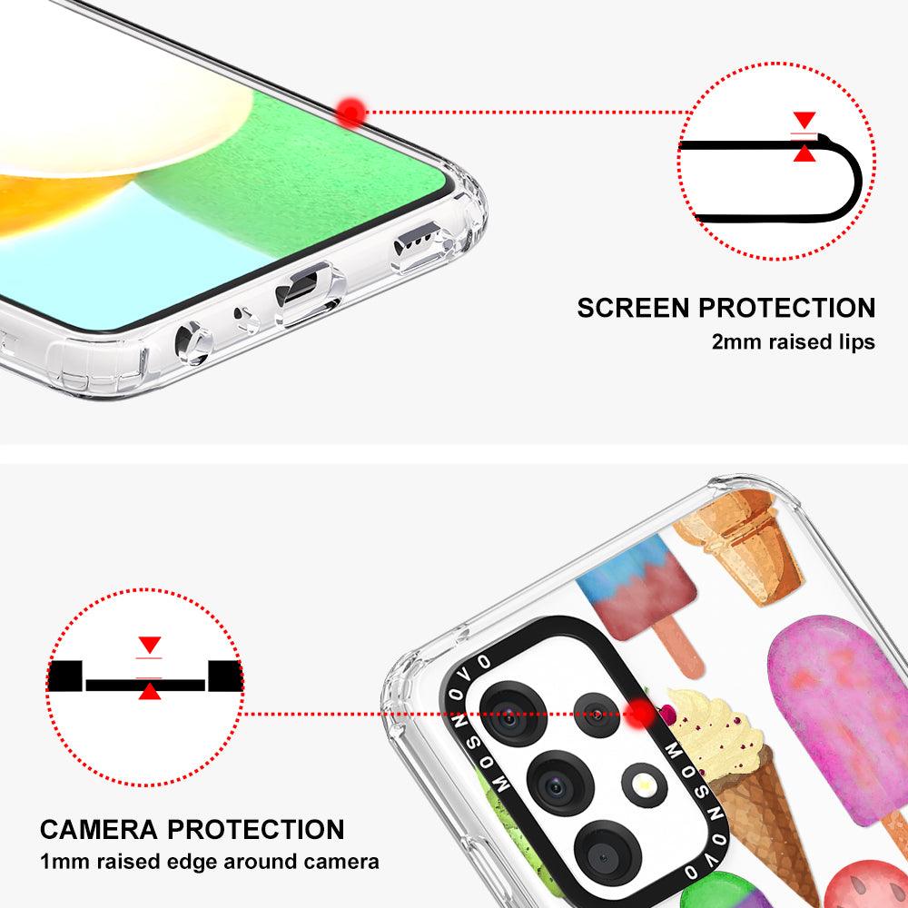Ice Cream Phone Case - Samsung Galaxy A52 & A52s Case - MOSNOVO