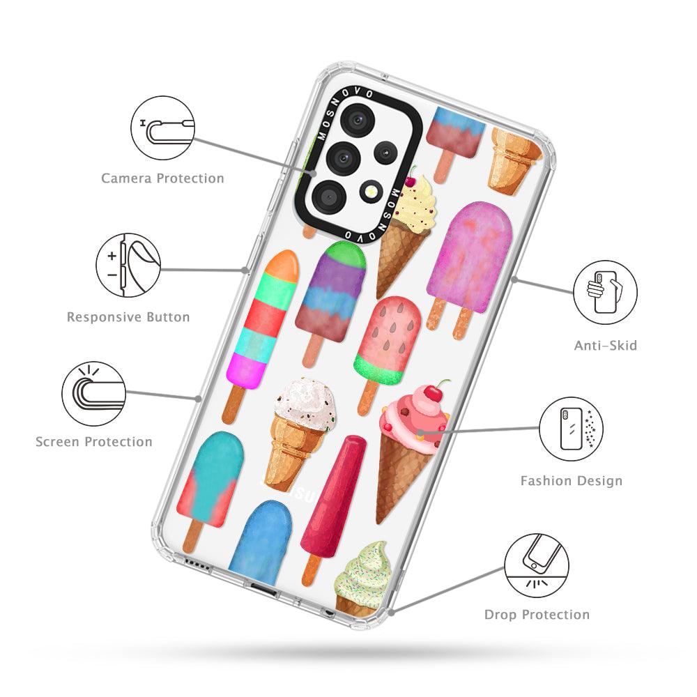 Ice Cream Phone Case - Samsung Galaxy A52 & A52s Case - MOSNOVO