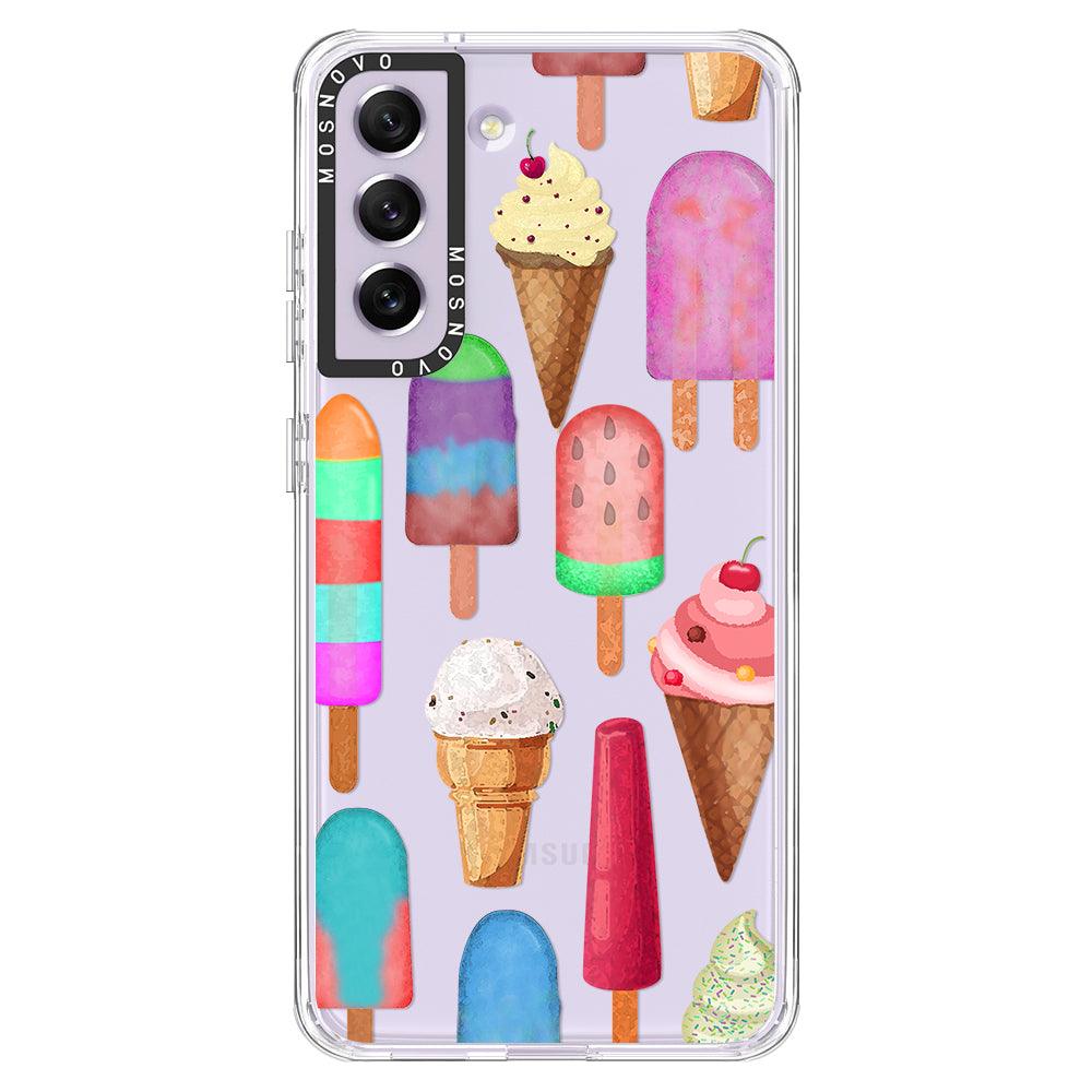 Ice Cream Phone Case - Samsung Galaxy S21 FE Case - MOSNOVO