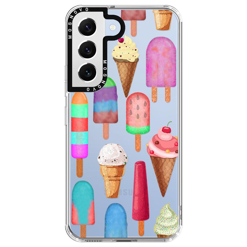 Ice Cream Phone Case - Samsung Galaxy S22 Plus Case - MOSNOVO