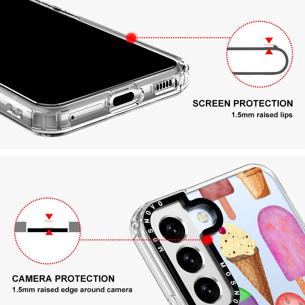 Ice Cream Phone Case - Samsung Galaxy S22 Plus Case - MOSNOVO