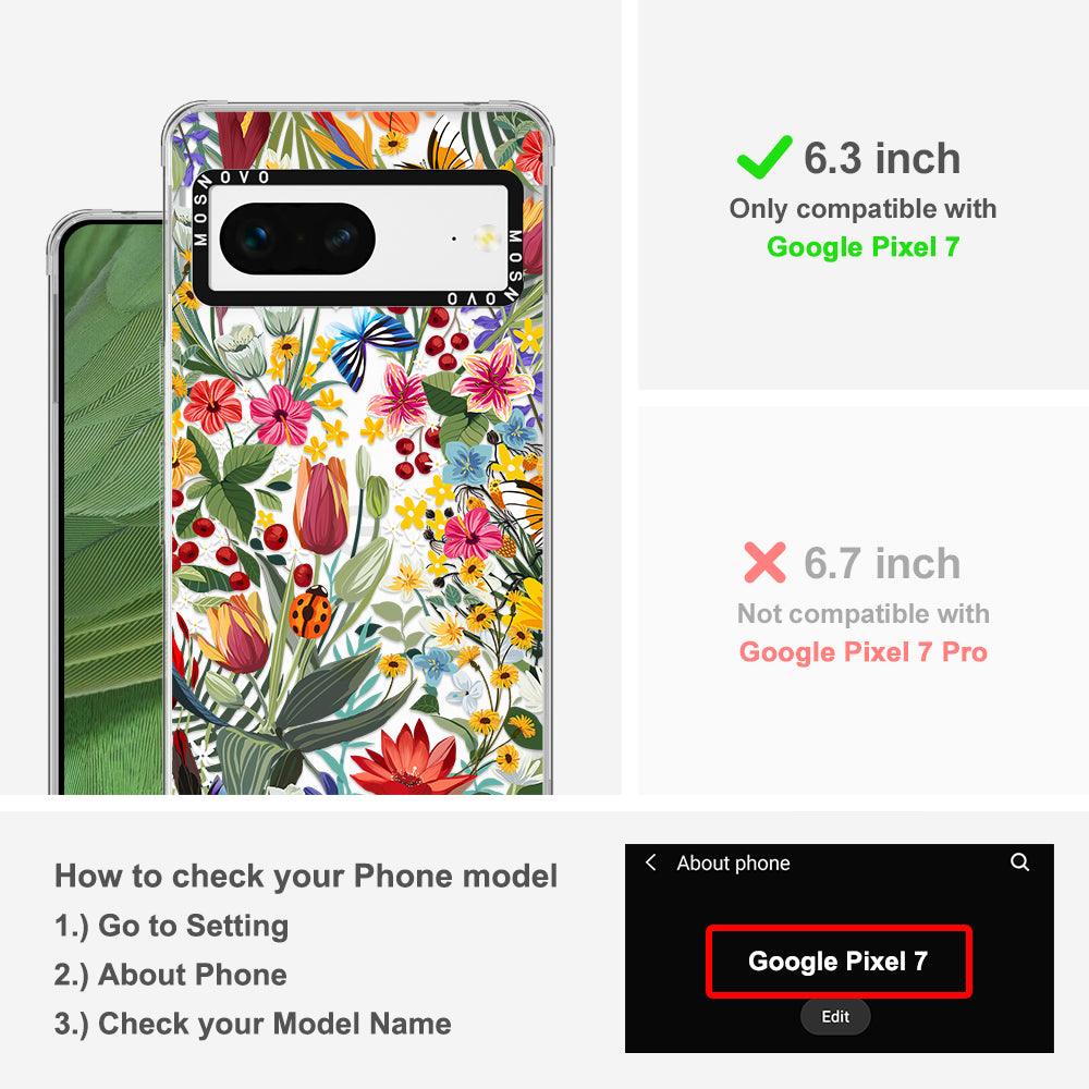 In The Garden Phone Case - Google Pixel 7 Case - MOSNOVO