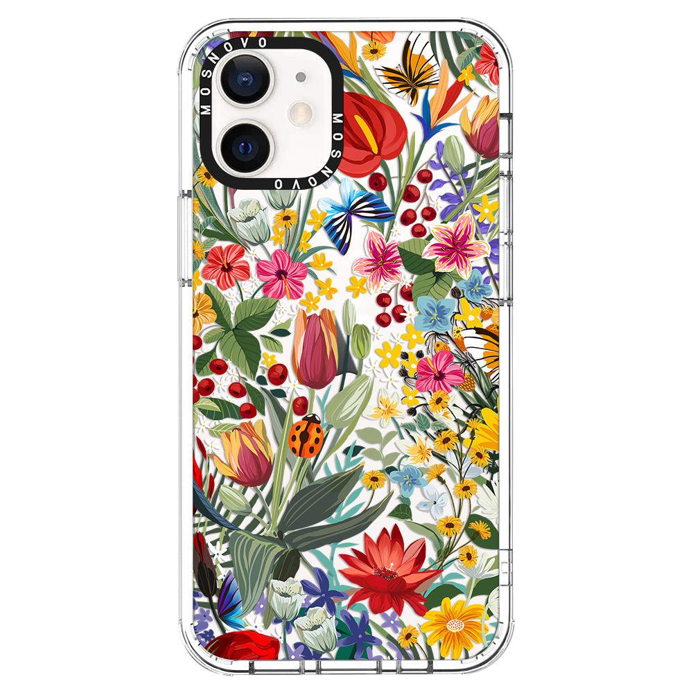 In The Garden Phone Case - iPhone 12 Case - MOSNOVO