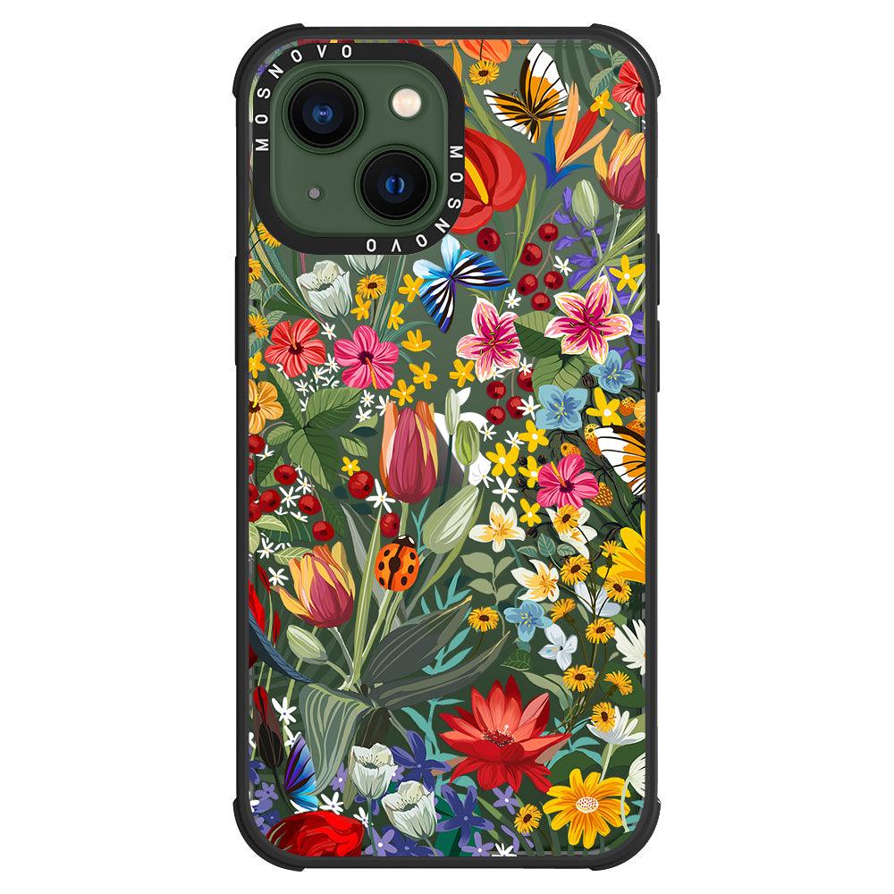 In The Garden Phone Case - iPhone 13 Case - MOSNOVO
