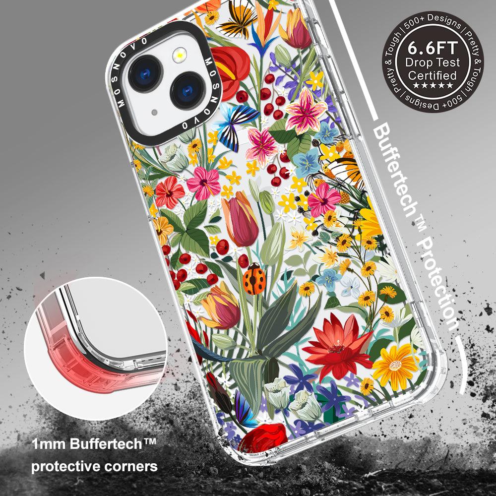 In The Garden Phone Case - iPhone 13 Case - MOSNOVO