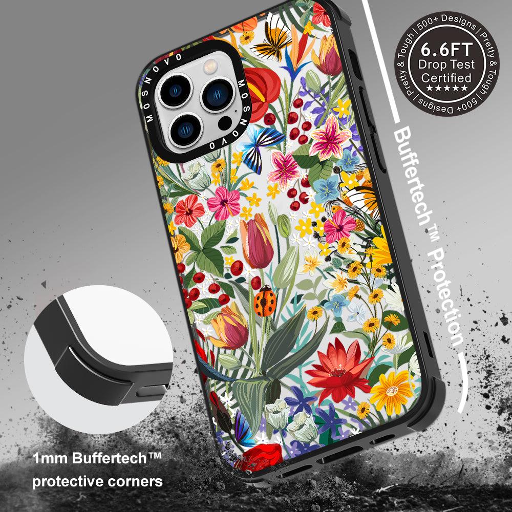 In The Garden Phone Case - iPhone 13 Pro Max Case - MOSNOVO