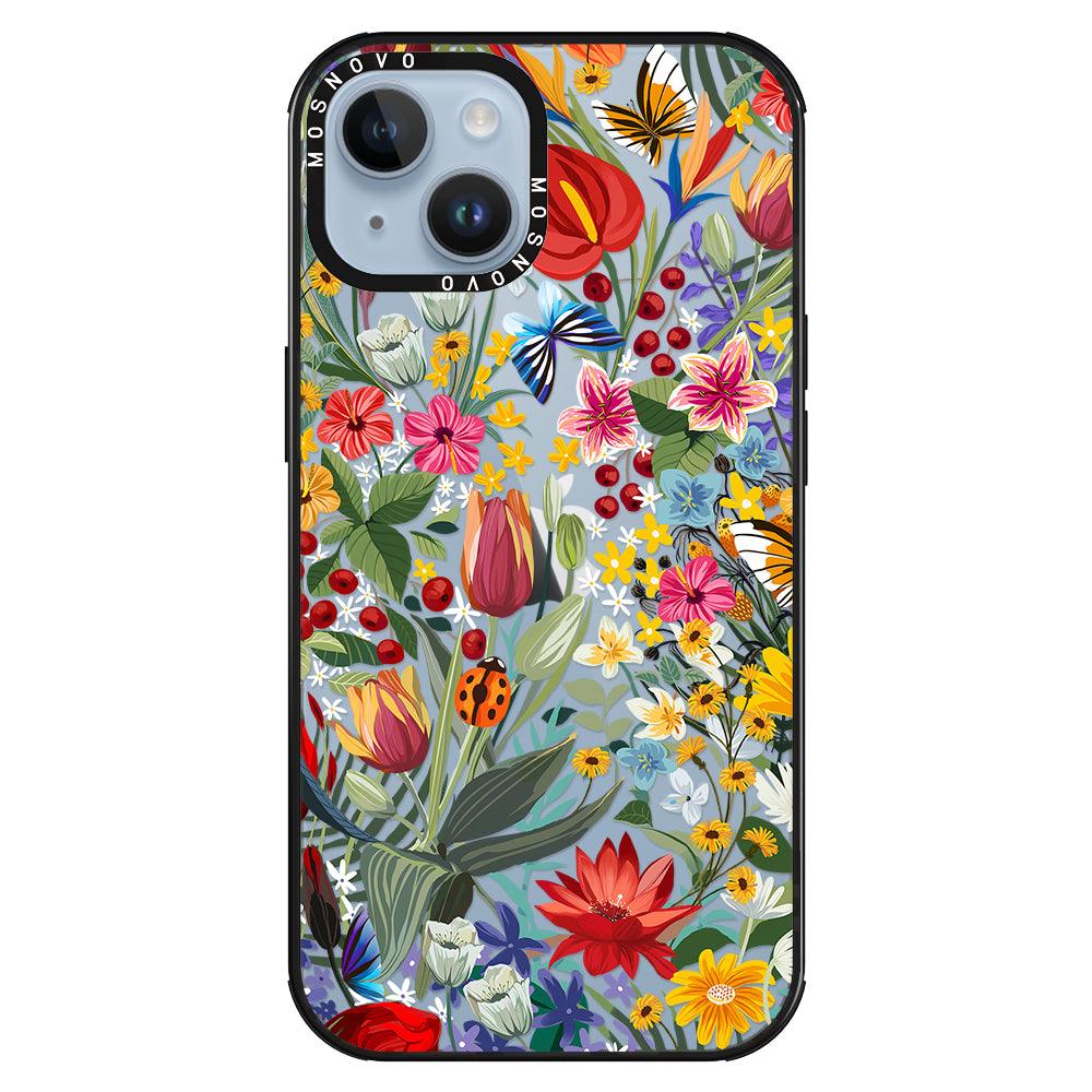 In The Garden Phone Case - iPhone 14 Case - MOSNOVO