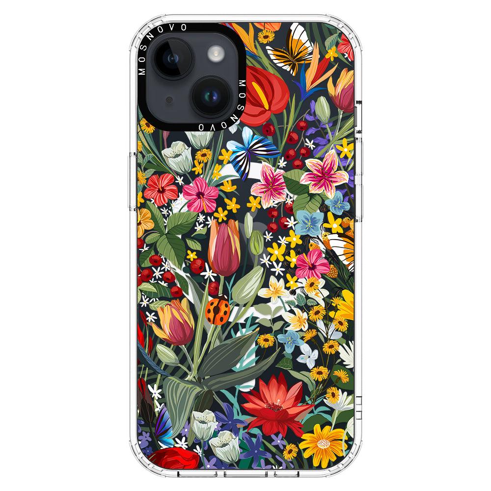 In The Garden Phone Case - iPhone 14 Plus Case - MOSNOVO