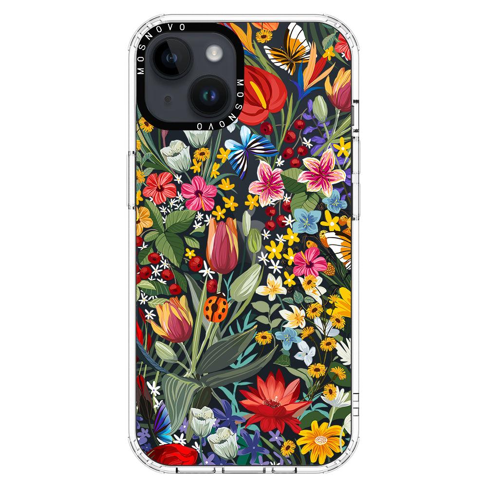 In The Garden Phone Case - iPhone 14 Plus Case - MOSNOVO