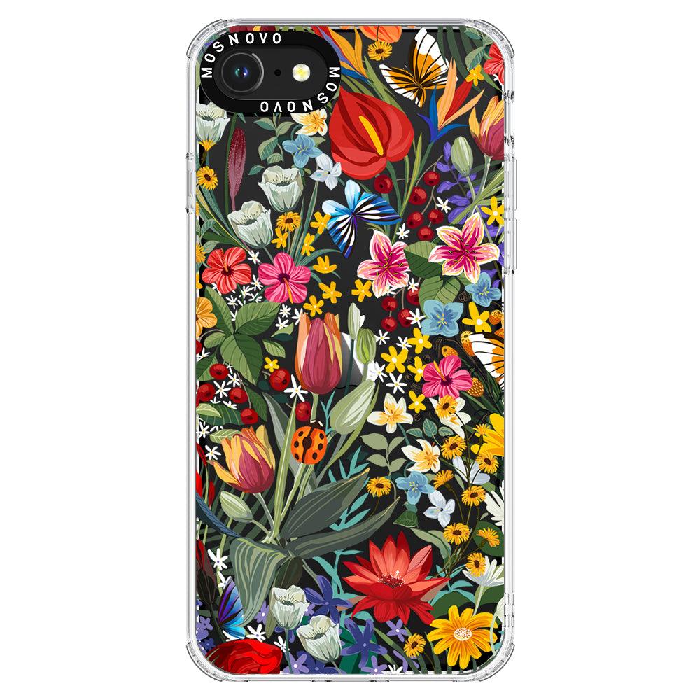 In The Garden Phone Case - iPhone SE 2020 Case - MOSNOVO