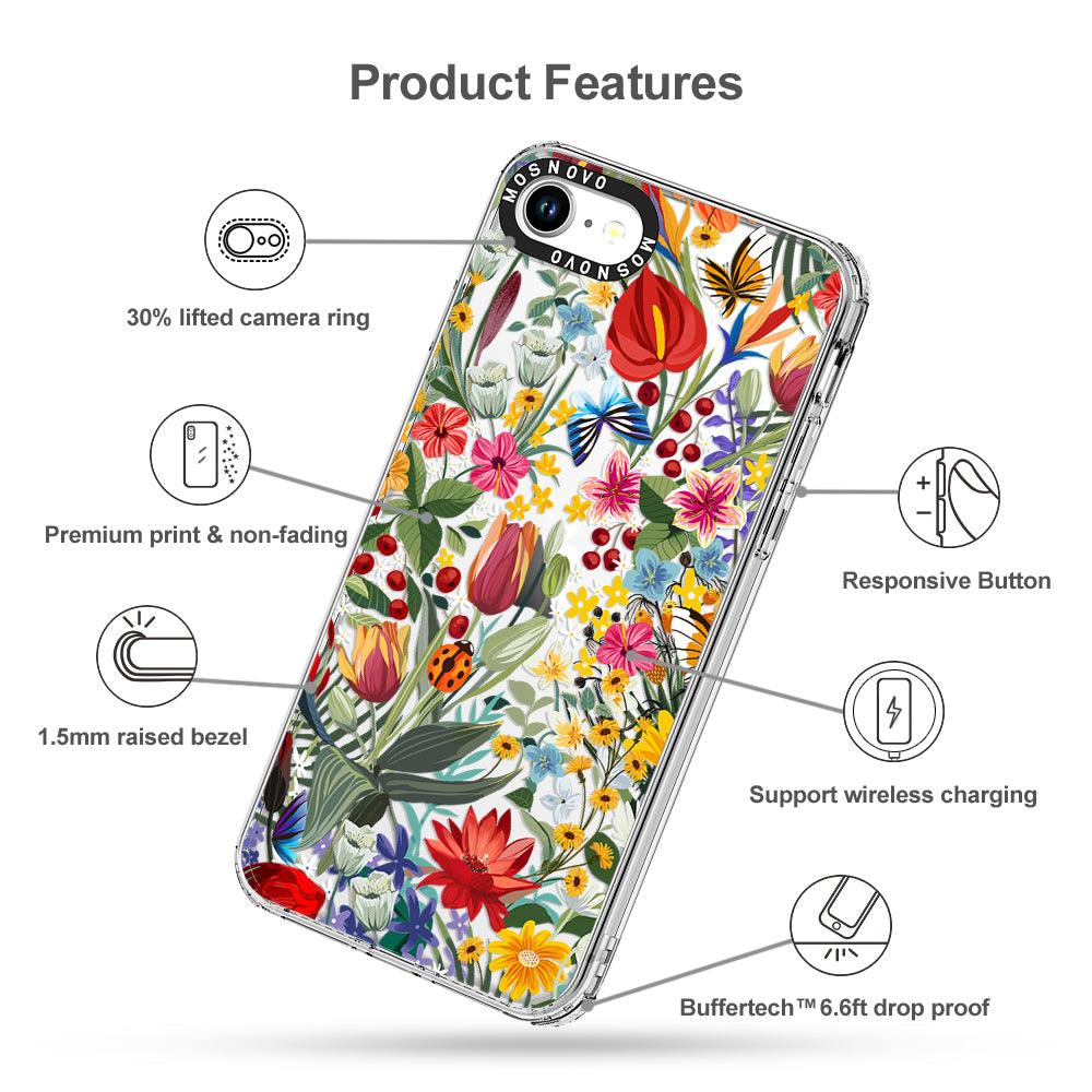In The Garden Phone Case - iPhone SE 2022 Case - MOSNOVO