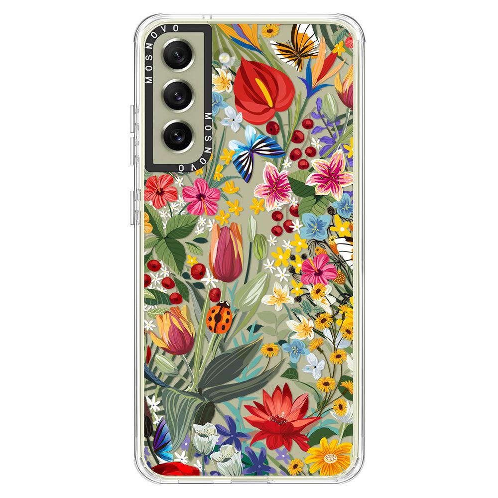 In The Garden Phone Case - Samsung Galaxy S21 FE Case - MOSNOVO