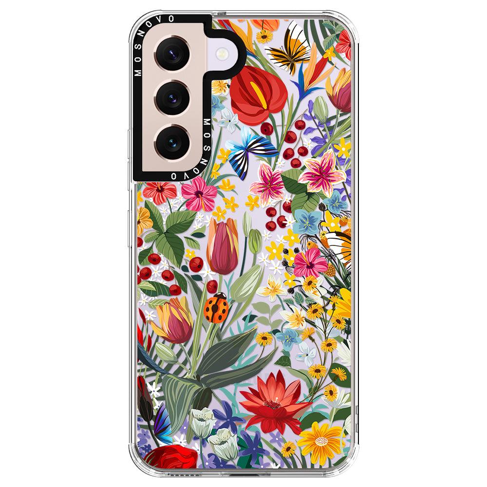 In The Garden Phone Case - Samsung Galaxy S22 Plus Case - MOSNOVO