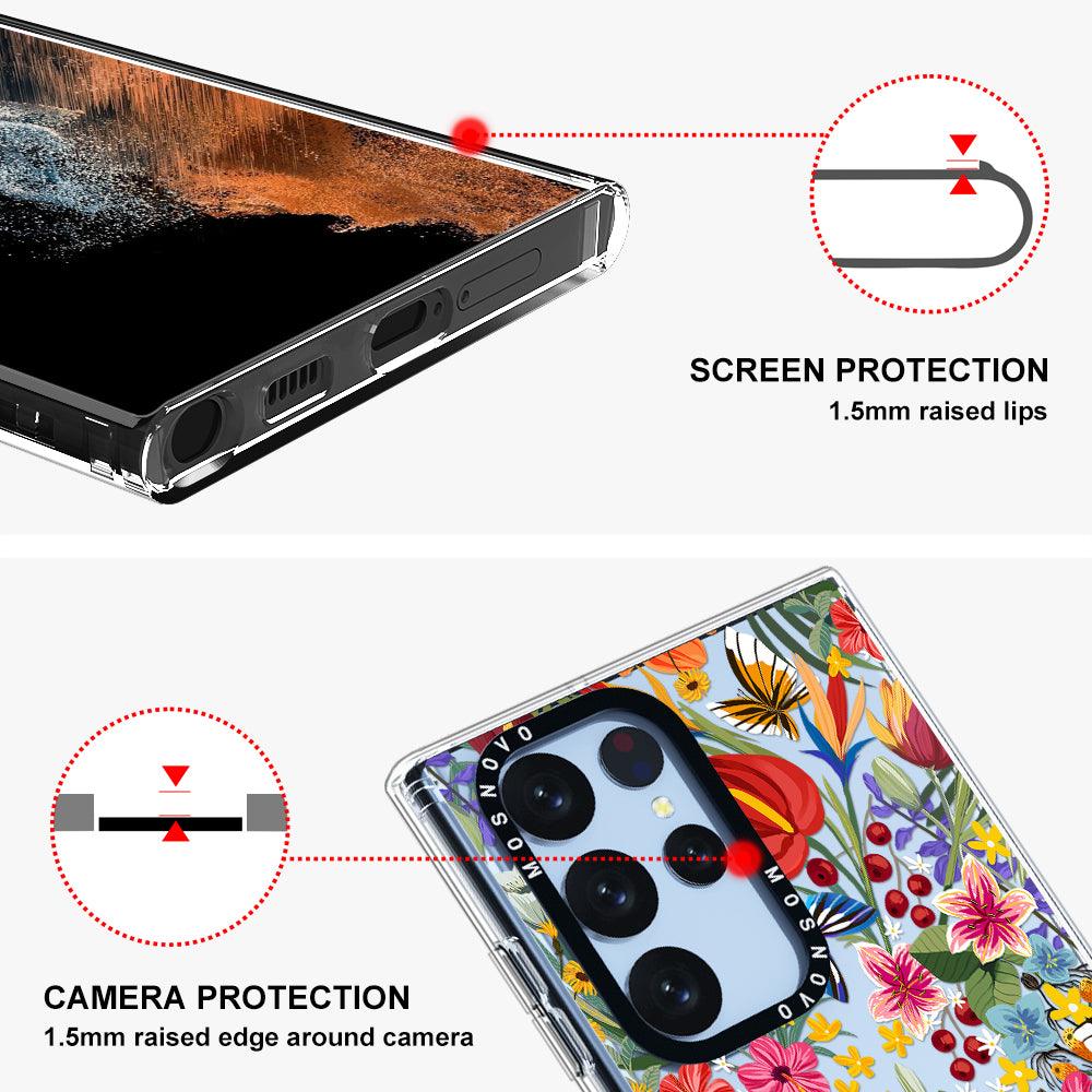 In The Garden Phone Case - Samsung Galaxy S22 Ultra Case - MOSNOVO