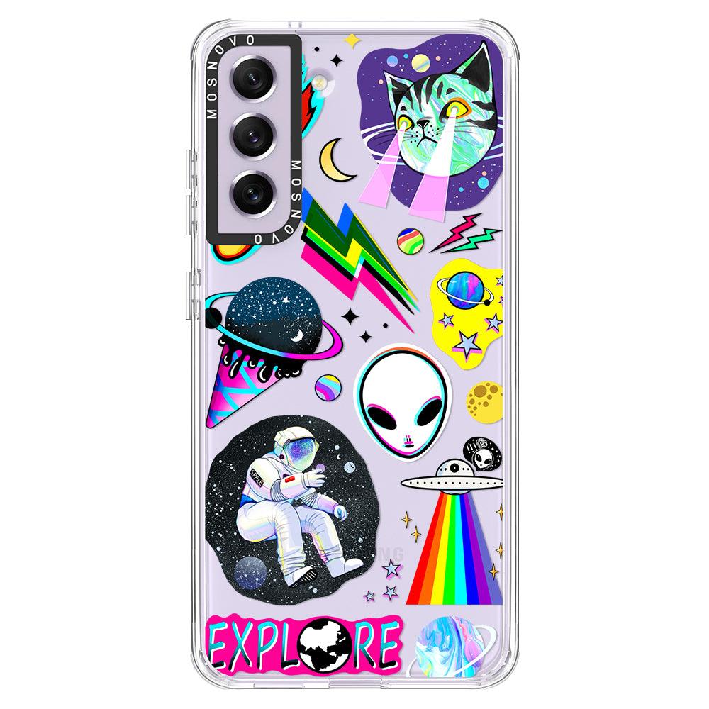 In The Space Phone Case - Samsung Galaxy S21 FE Case - MOSNOVO