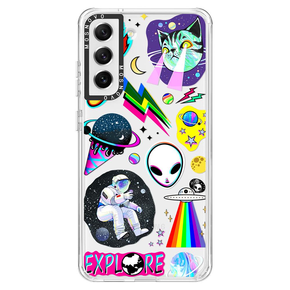 In The Space Phone Case - Samsung Galaxy S21 FE Case - MOSNOVO