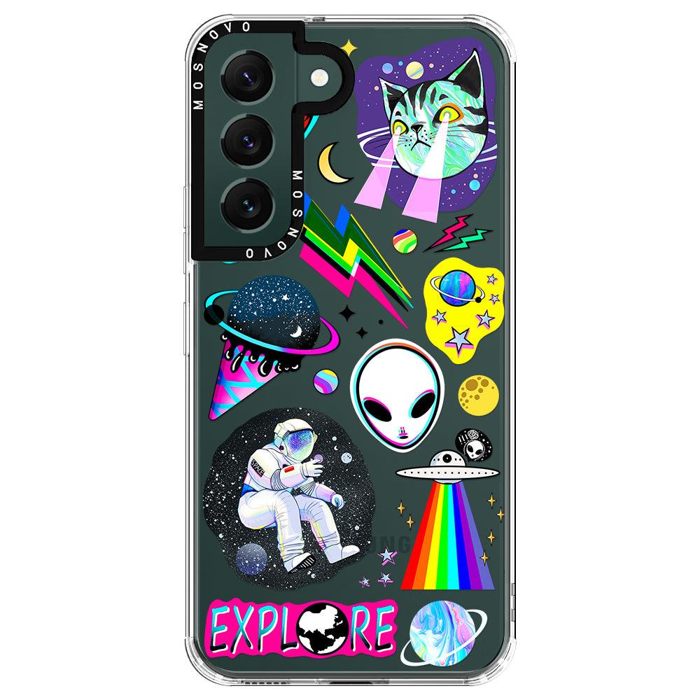 In The Space Phone Case - Samsung Galaxy S22 Plus Case - MOSNOVO