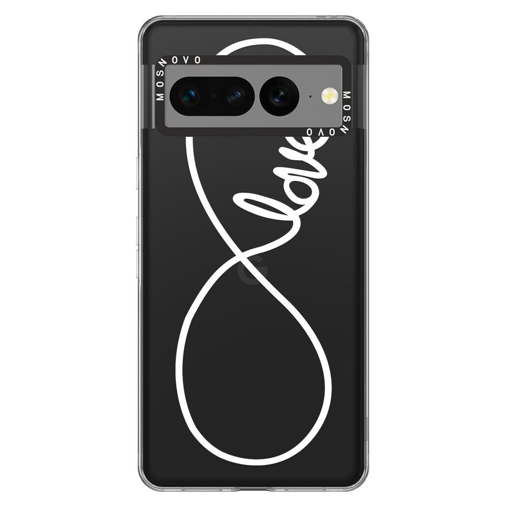 Infinity Love Phone Case - Google Pixel 7 Pro Case - MOSNOVO