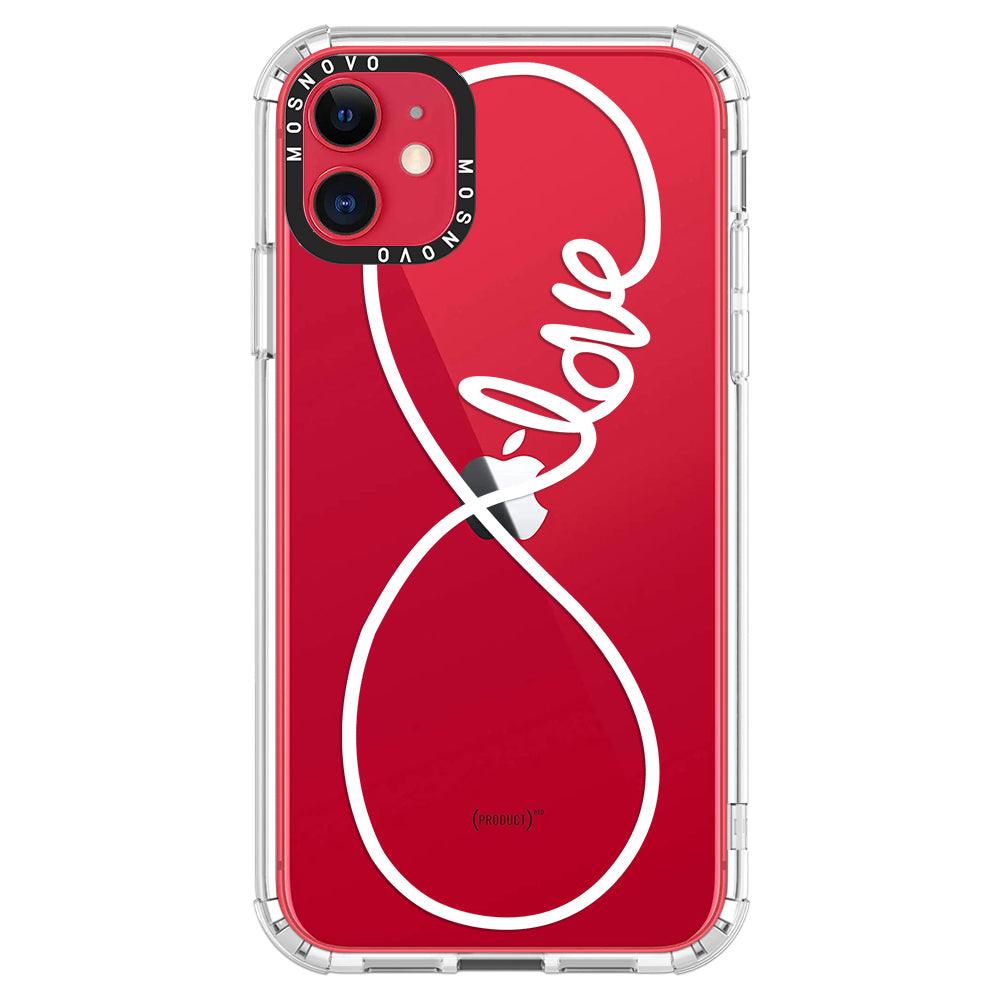 Infinity Love Phone Case - iPhone 11 Case - MOSNOVO
