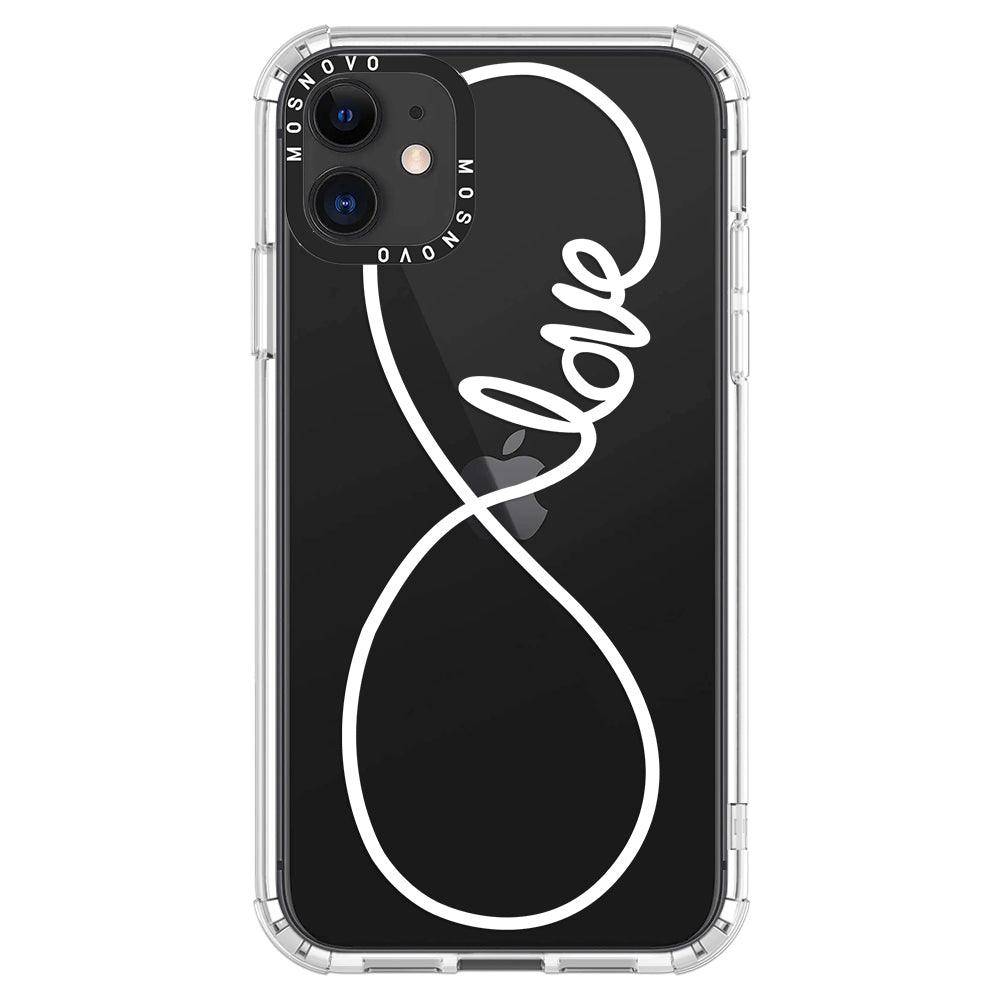 Infinity Love Phone Case - iPhone 11 Case - MOSNOVO