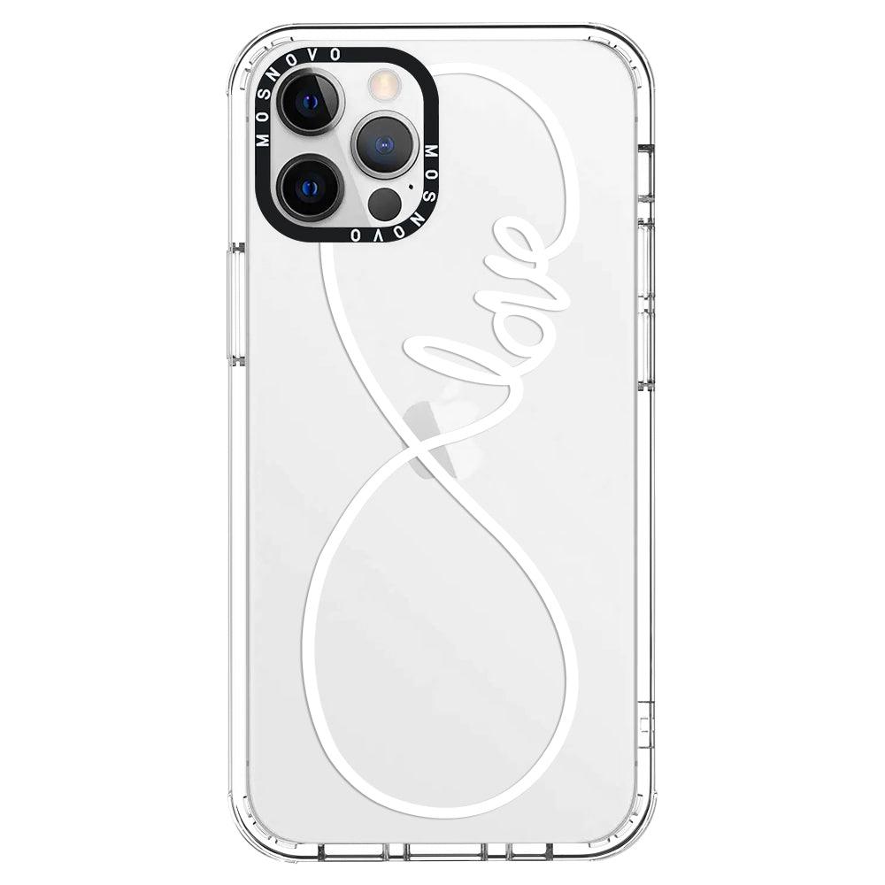 Infinity Love Phone Case - iPhone 12 Pro Case - MOSNOVO