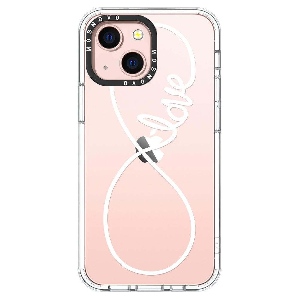 Infinity Love Phone Case - iPhone 13 Mini Case - MOSNOVO