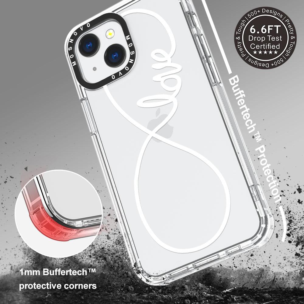 Infinity Love Phone Case - iPhone 13 Mini Case - MOSNOVO