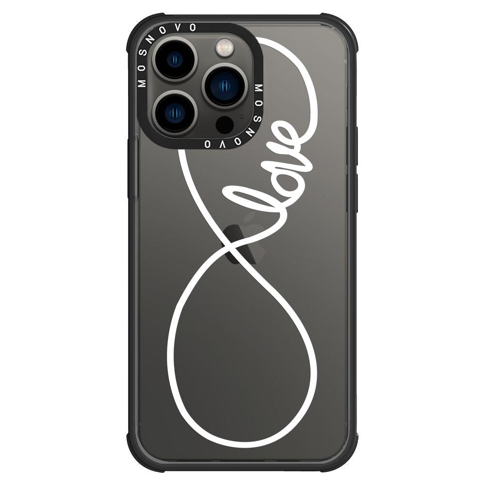 Infinity Love Phone Case - iPhone 13 Pro Case - MOSNOVO